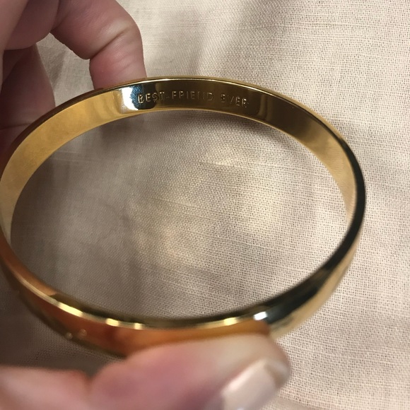 COPY - Kate Spade bridesmaid idiom bangle - Picture 1 of 4